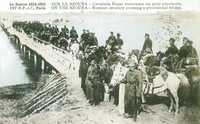  1914-1918 1915 Cavalerie Russe traversant un pont sur la Bzoura Russian cavalry crossing a bridge on Bzoura.jpg 